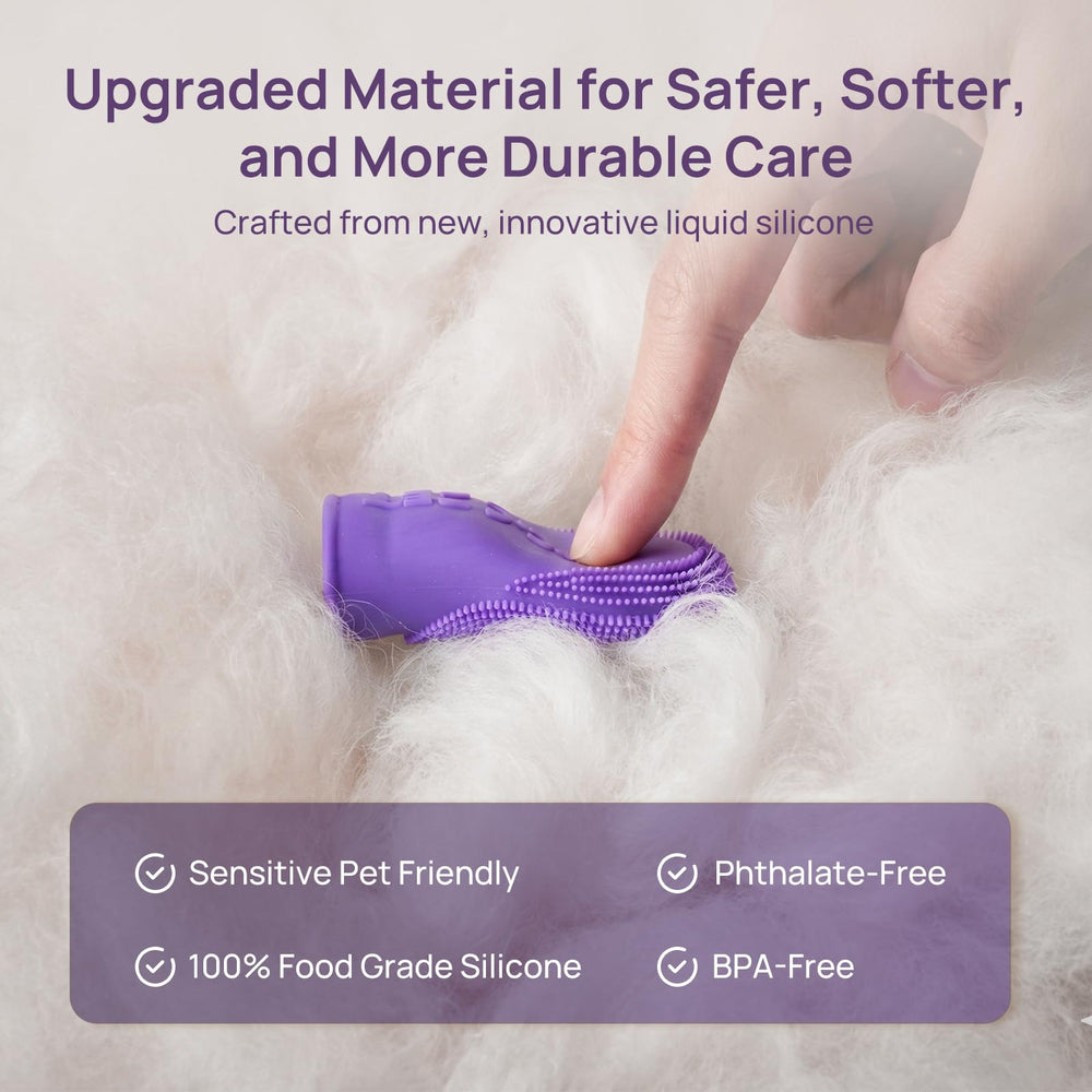 Brosse dentaire HICC PET face double, couverture élargie des dents.