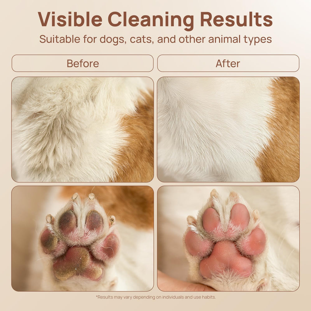 Gants HICC PET adaptés pour poils épais et zones sensibles chien et chat.