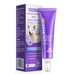HICC PET Gel Dentaire, tube avec embout précis pour une application contrôlée.