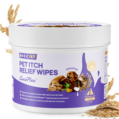 Lingette HICC PET relief-démangeaisons: apaisement rapide pour chien et chat.