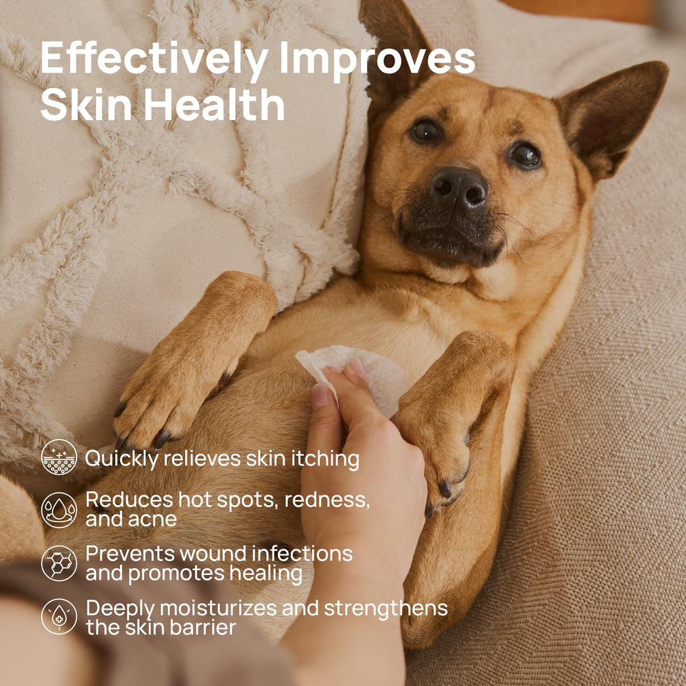 Lingette HICC PET soin-peau-sensible: apaise irritations cutanées délicates.