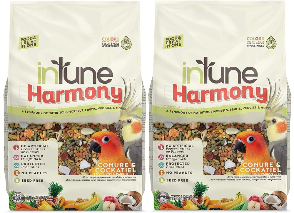 Emballage Higgins Intune Harmony, pratique pour nourrir deux oiseaux