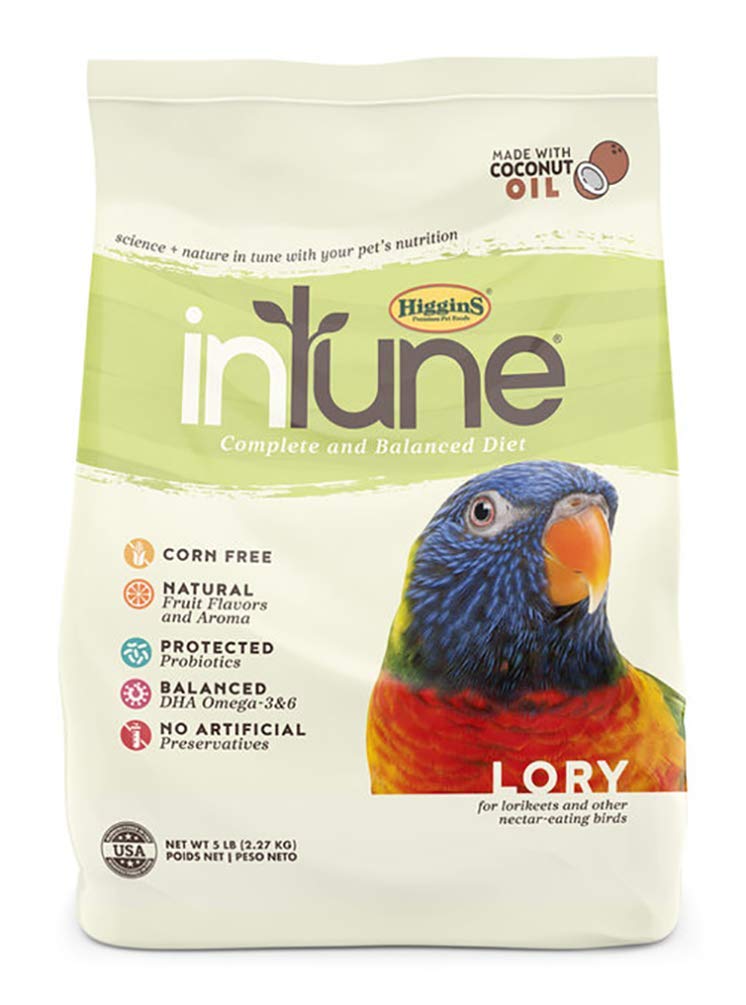 Higgins Intune Lory Food – emballage pratique pour nourrir votre lory au quotidien