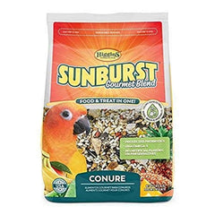 Higgins Sunburst Conure 3lb emballage: format pratique et recyclable, idéal pour une utilisation à domicile.