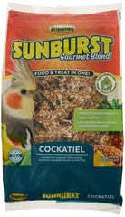 Higgins Sunburst Gourmet pour calopsittes: paquet 3 lb, alimentation variée.