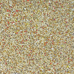 Higgins Sunburst Gourmet Blend pour perruche — bol d'alimentation clair et coloré.