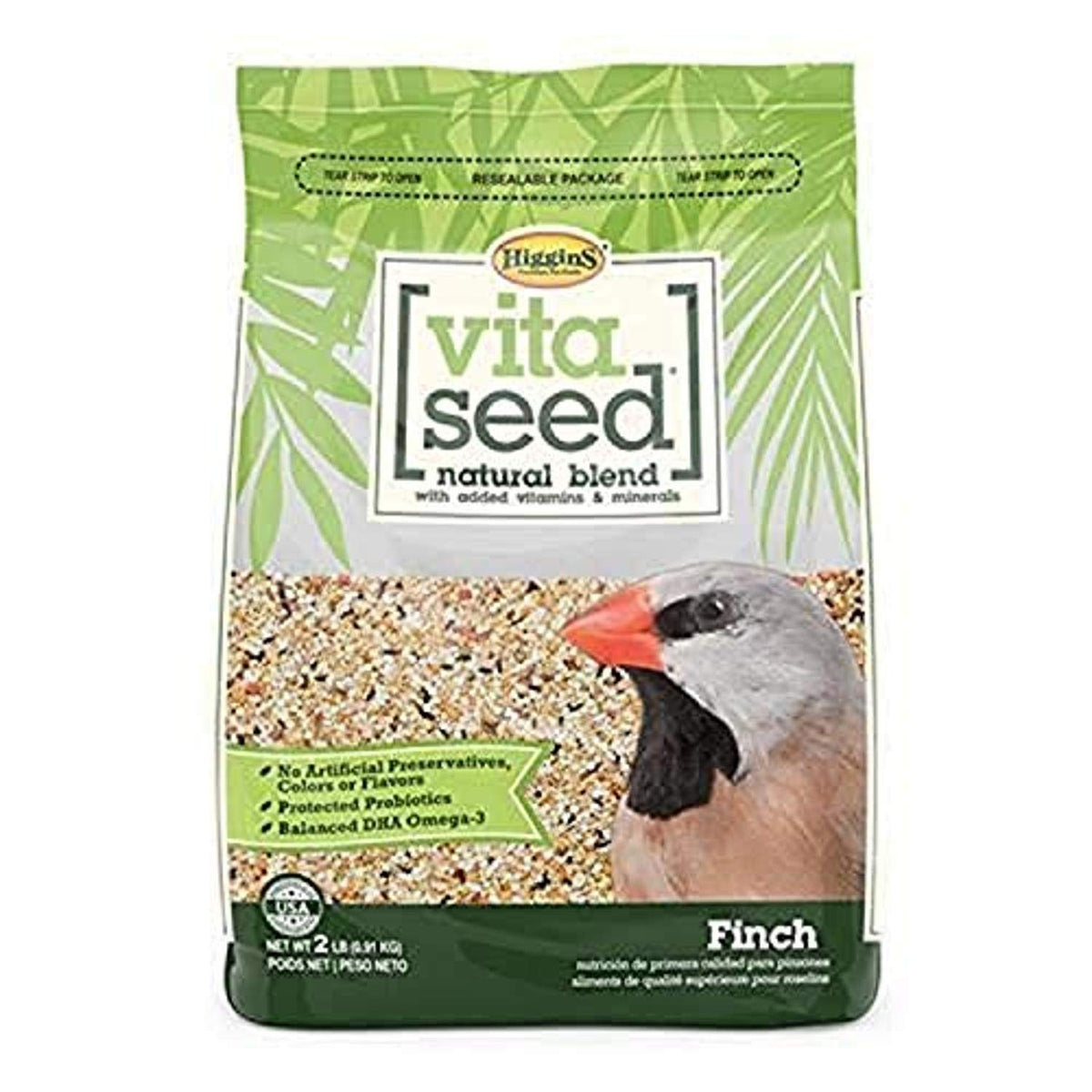 Vita Seed Pinson de Higgins – morceaux extrudés nutritifs pour une alimentation quotidienne variée