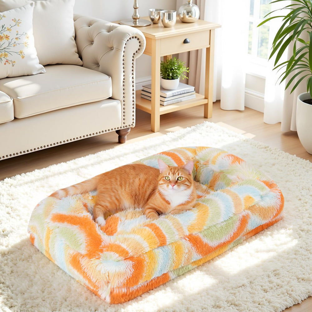 HiiARug coussin peluche doux pour des nuits paisibles.
