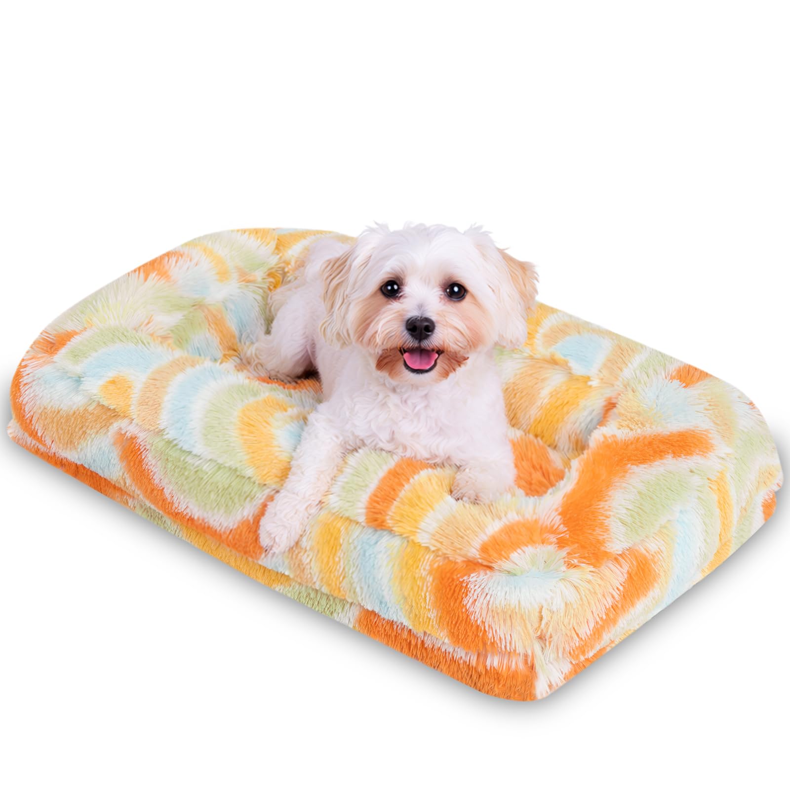 HiiARug Donut lit calme, cocon réconfortant pour chien et chat.