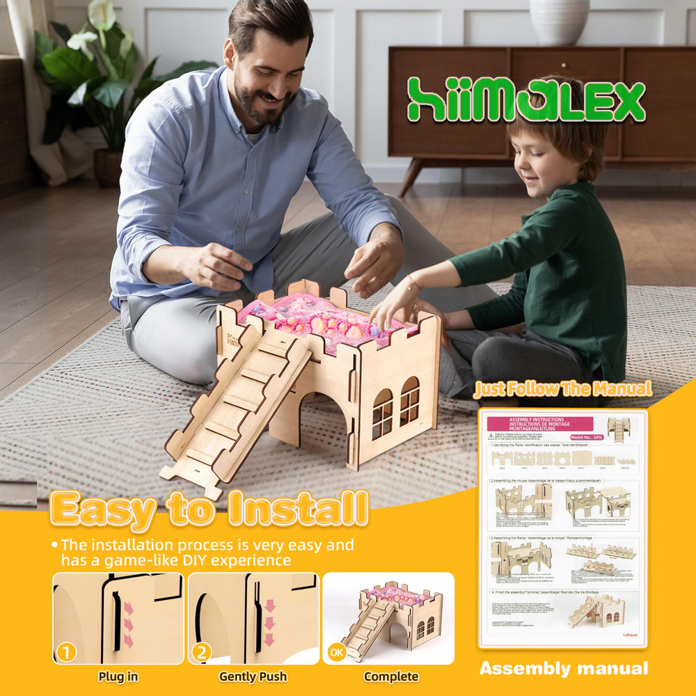 HIIMALEX ventilation-design assure une bonne circulation de l'air.