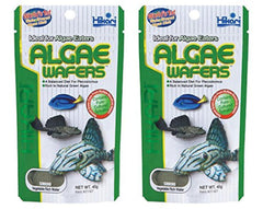 Hikari galettes d’algues tropicales, texture durable pour nourrir les poissons du fond.