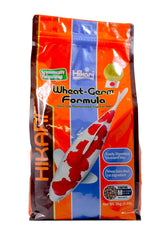 Hikari germe de blé, sac nourriture pour koi, nutrition premium et digestibilité.