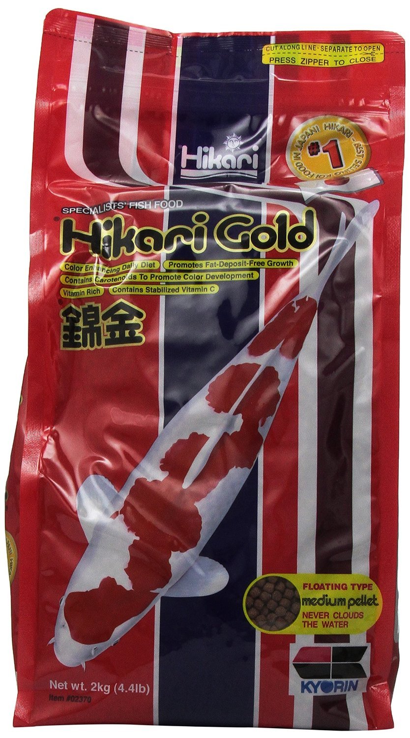 Hikari Gold 4,4 lb emballage: alimentation quotidienne pour koi et praticité