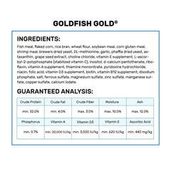 Couleur améliorée des poissons rouges grâce aux pellets Hikari Gold.
