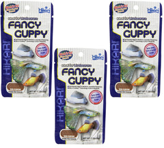 Nourriture Hikari pour guppys tropicaux fantaisie – favorise croissance et santé des poissons