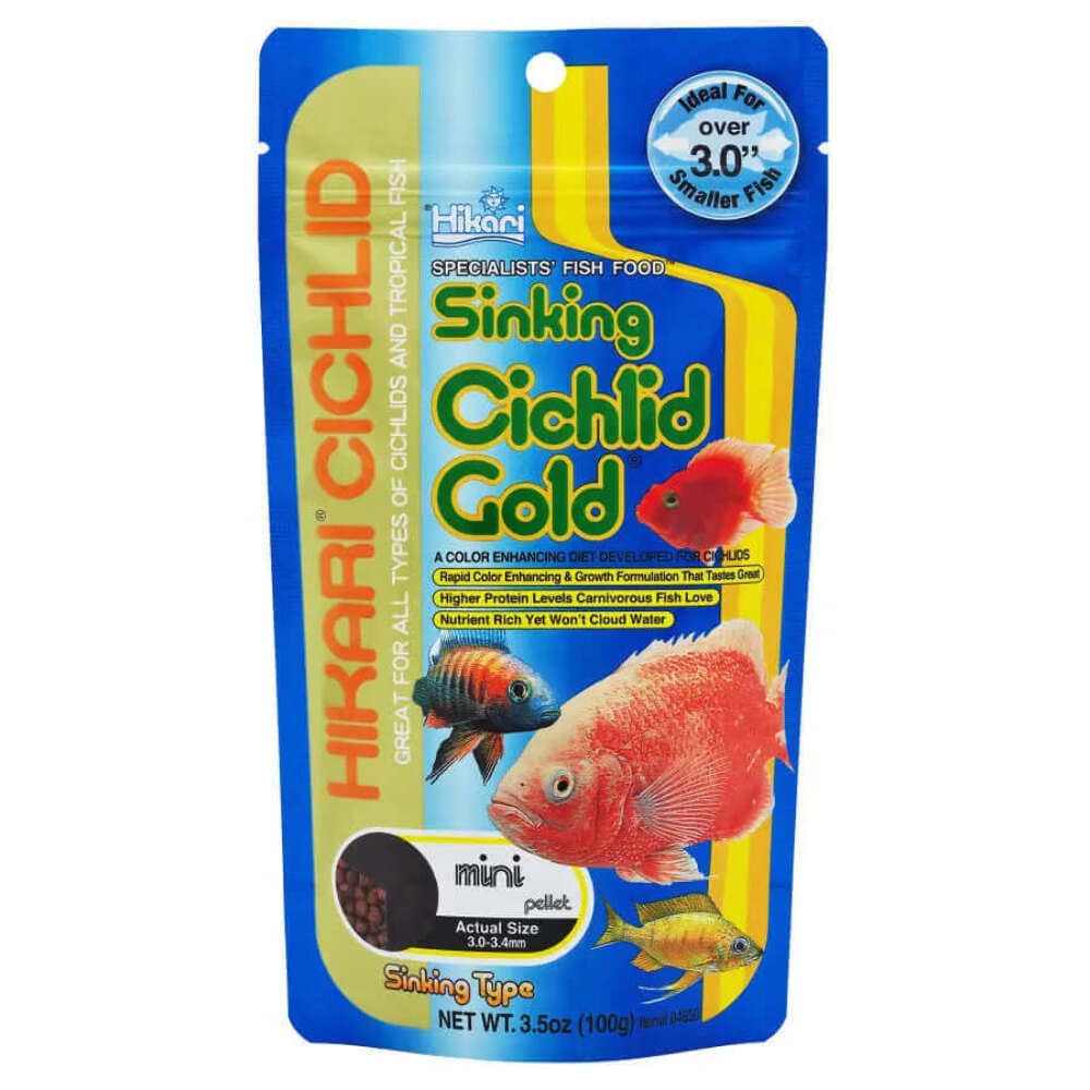 Nourriture cichlide quotidienne en granules Hikari: appétit et énergie soutenus