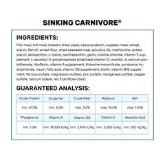 Hikari Pellets Carnivore couleur brillante pour des teintes plus vives des poissons