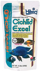 Pellets flottants Hikari pour cichlids, surveillance facile de la ration.