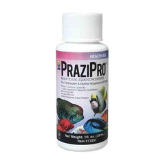 Hikari Prazipro flacon 1oz, traitement ciblé des parasites des poissons d’aquarium.