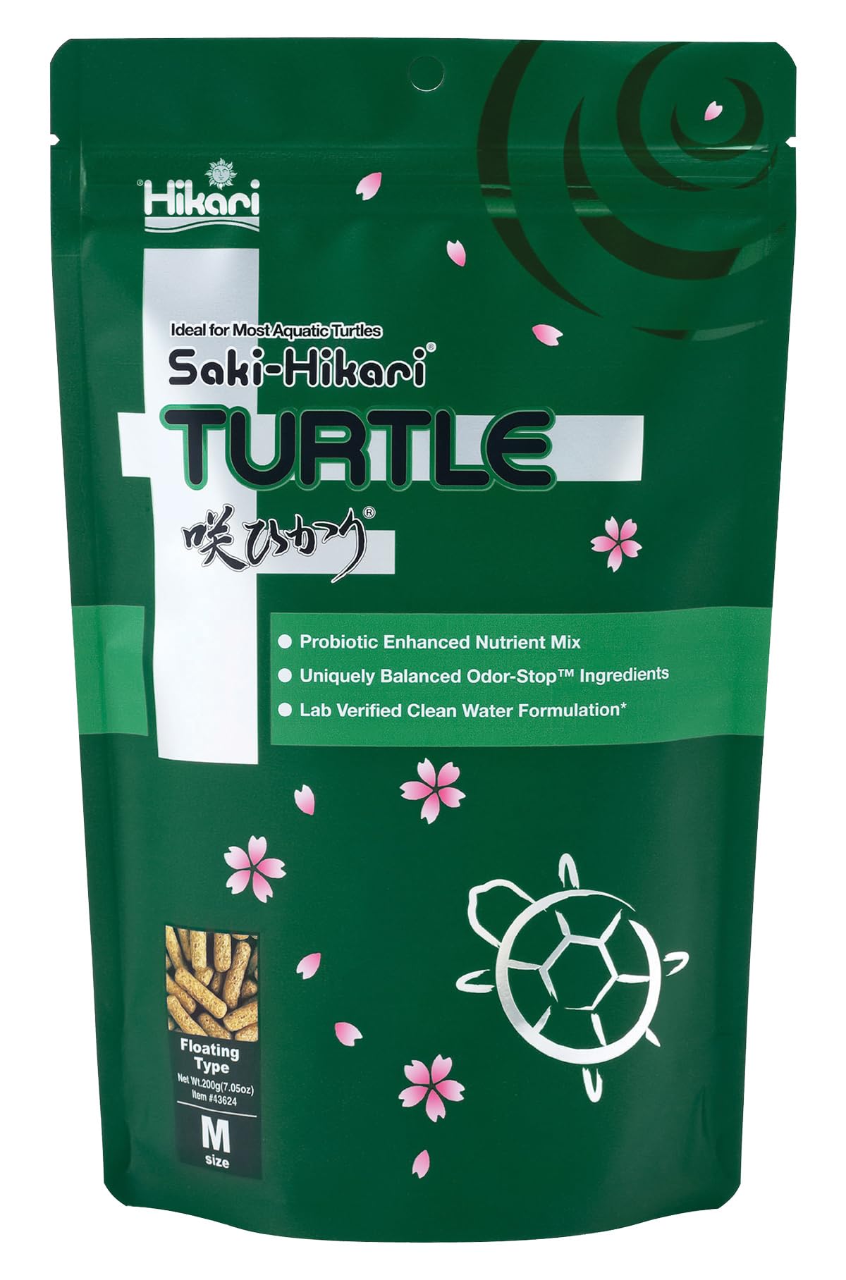 Hikari Saki-Turtle Sticks emballage clair et pratique pour l’alimentation
