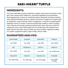 Hikari Saki-Turtle Sticks, texture détaillée, idéal pour nourrir régulièrement.