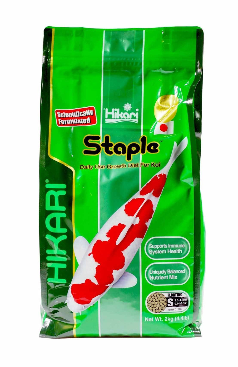 Hikari Staple Koi granulés mini pour nourrir les koi quotidiennement