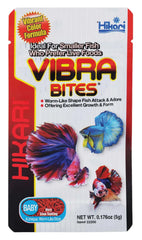 Hikari Vibra Bites Baby emballage: présentation pratique du produit.