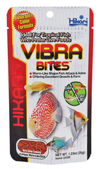 Hikari Vibra Bites – brillance des couleurs des poissons tropicaux grâce à des ingrédients dédiés.