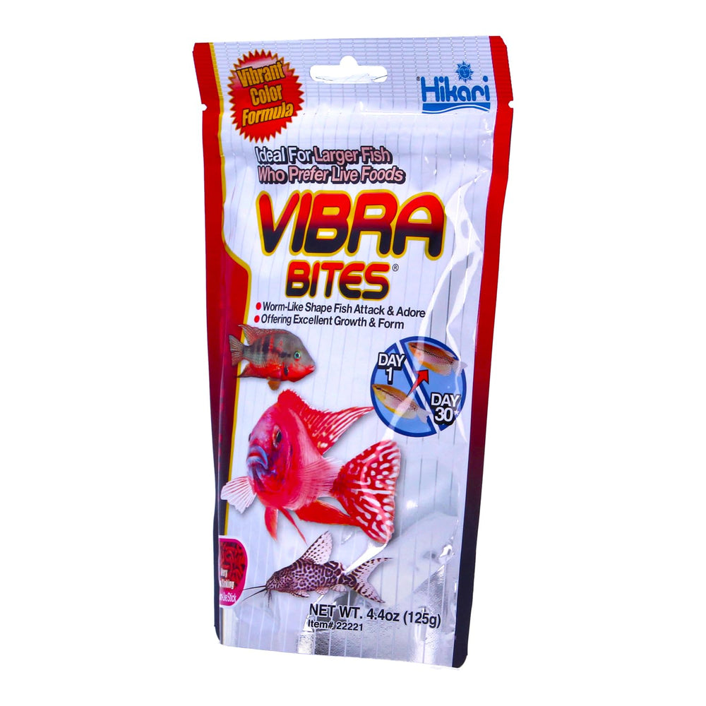 Hikari Vibra Bites routine de nourrissage quotidienne pratique et efficace.