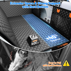 Avec HikeSeptPals, hamac chien camion: installation rapide et sécurité renforcée.