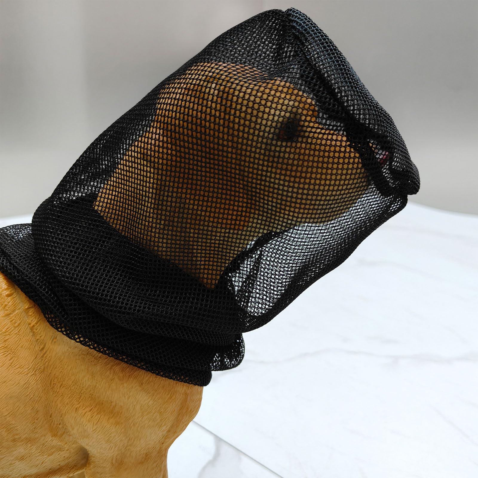 Hikiwin masque-chien-protection-visibilite: visage clair et sécurité lors des sorties.
