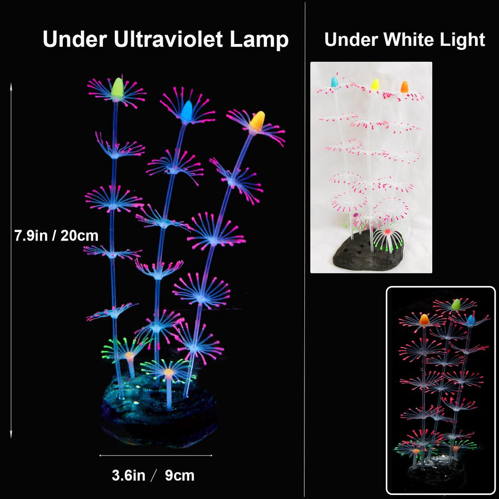 Ventouse décor corail lumineux HIKTQIW, fixation fiable.