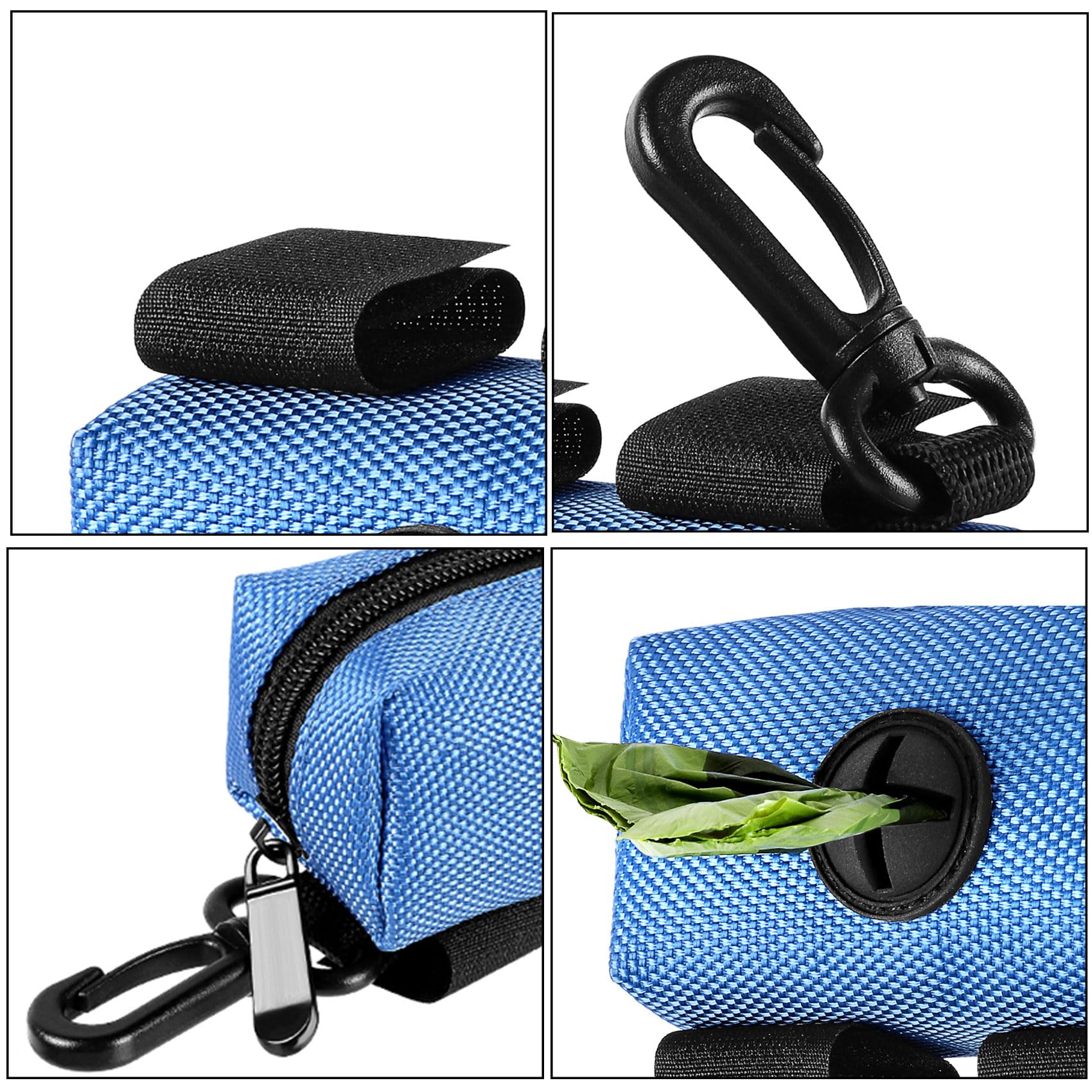 Hilihali accessoire attache laisse, maintien sûr et mains libres pendant la marche.