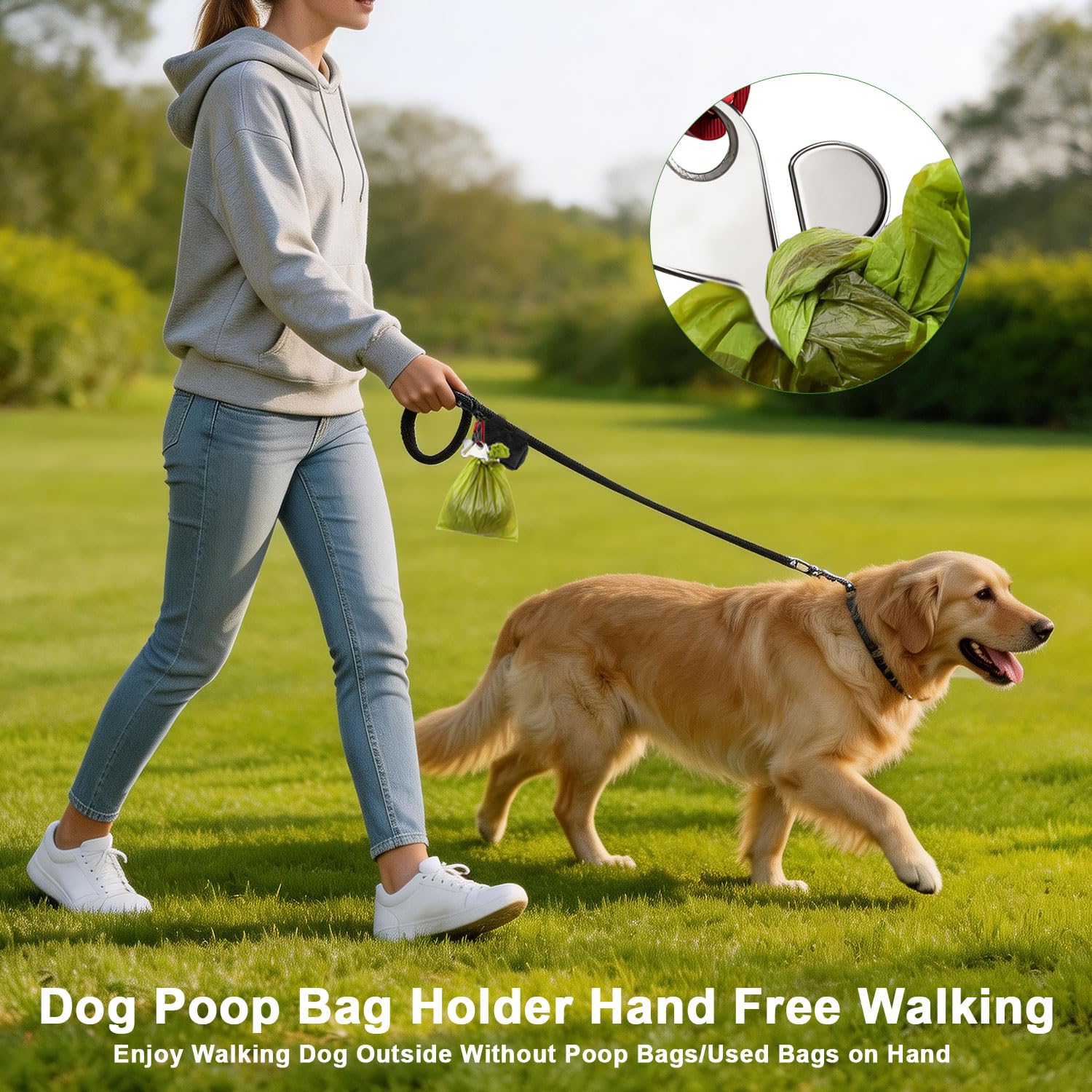 Hilihali: clip pratique pour attacher le sac.