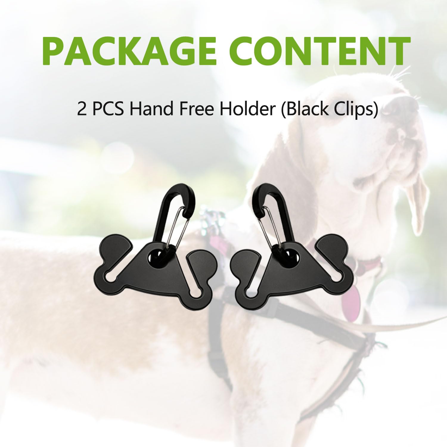Accessoire Hilihali se fixant rapidement sur laisse pour balades.