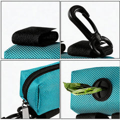 Porte-sacs déjections Hilihali avec boucle, rangement sûr sur la ceinture.