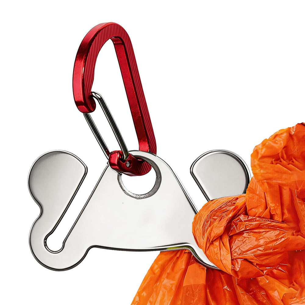 Hilihali: support sacs déjections chien, clip mains-libres pratique.