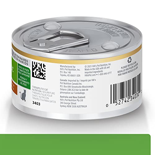Hill's Metabolic chat-ragoût texture-gravy appétissante et énergie pour l'activité.