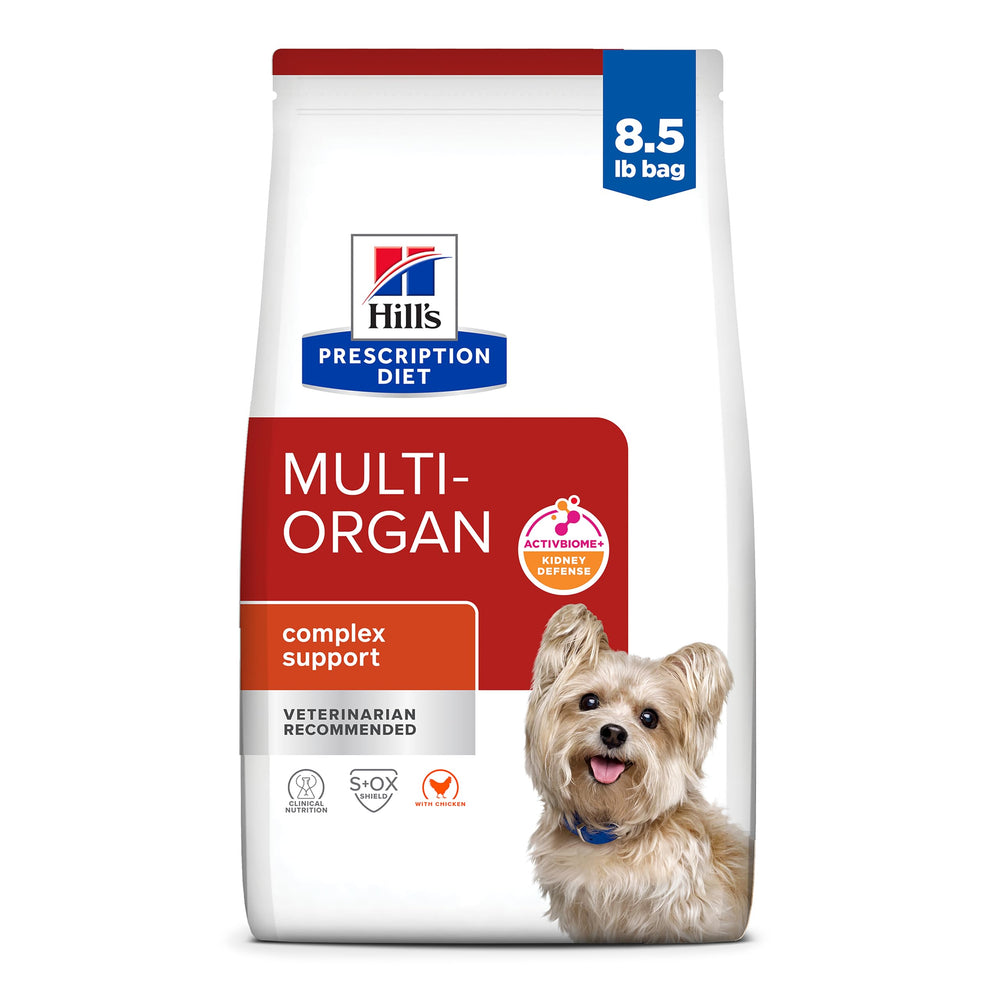 Hill's Prescription Diet Complexe multi-organes poulet sac 8,5 lb – croquettes appétissantes suggérant la praticité