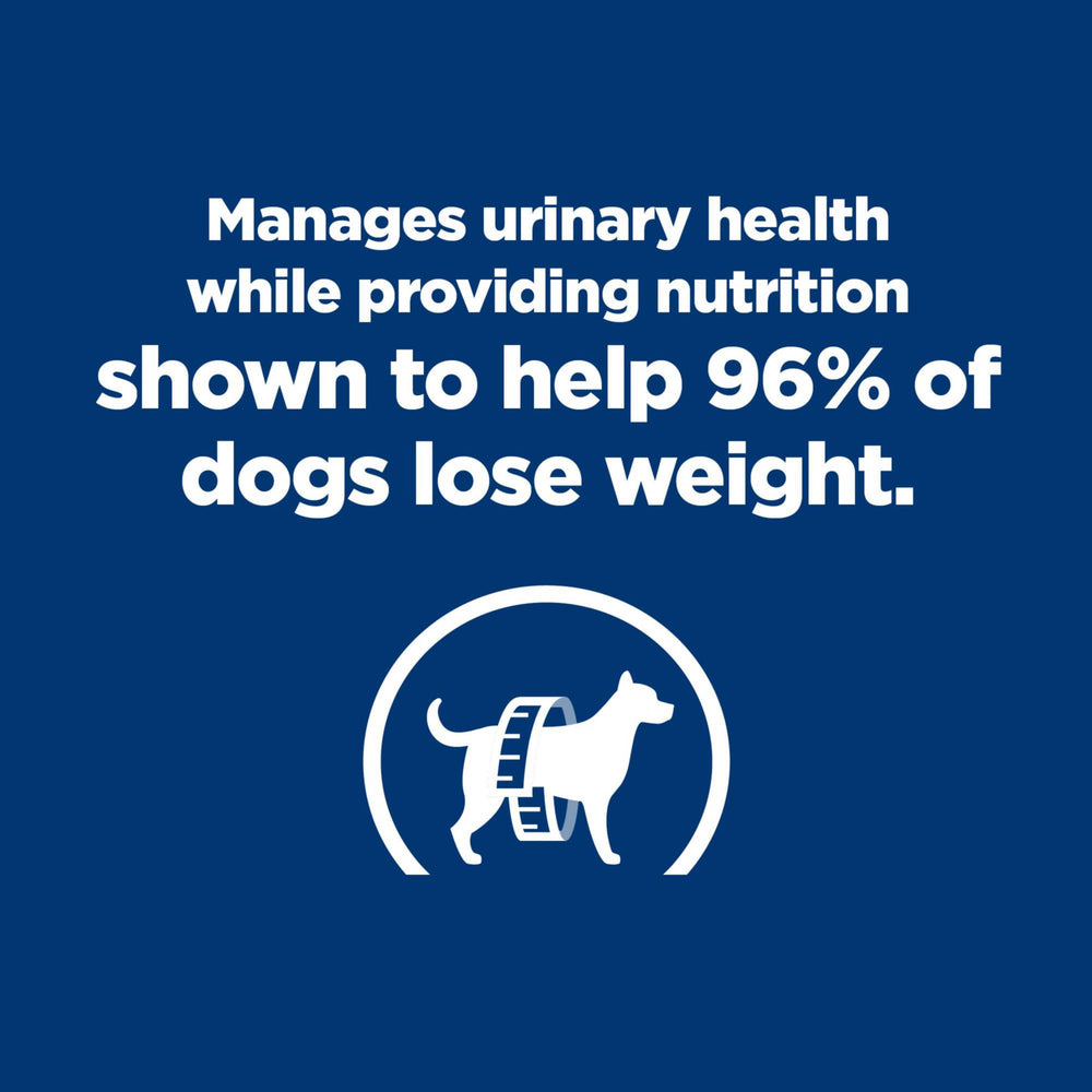 Emballage Hill's c/d Multicare + Metabolic pour chien, alimentation clinique urinaire.