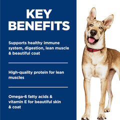 Hill's Science Diet Chien Adulte – antioxydants pour la santé durable.