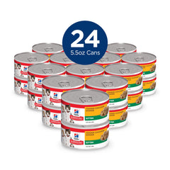 Hill's Science Diet Kitten Wet Cat Food: repas prêt dans un bol pour chaton.