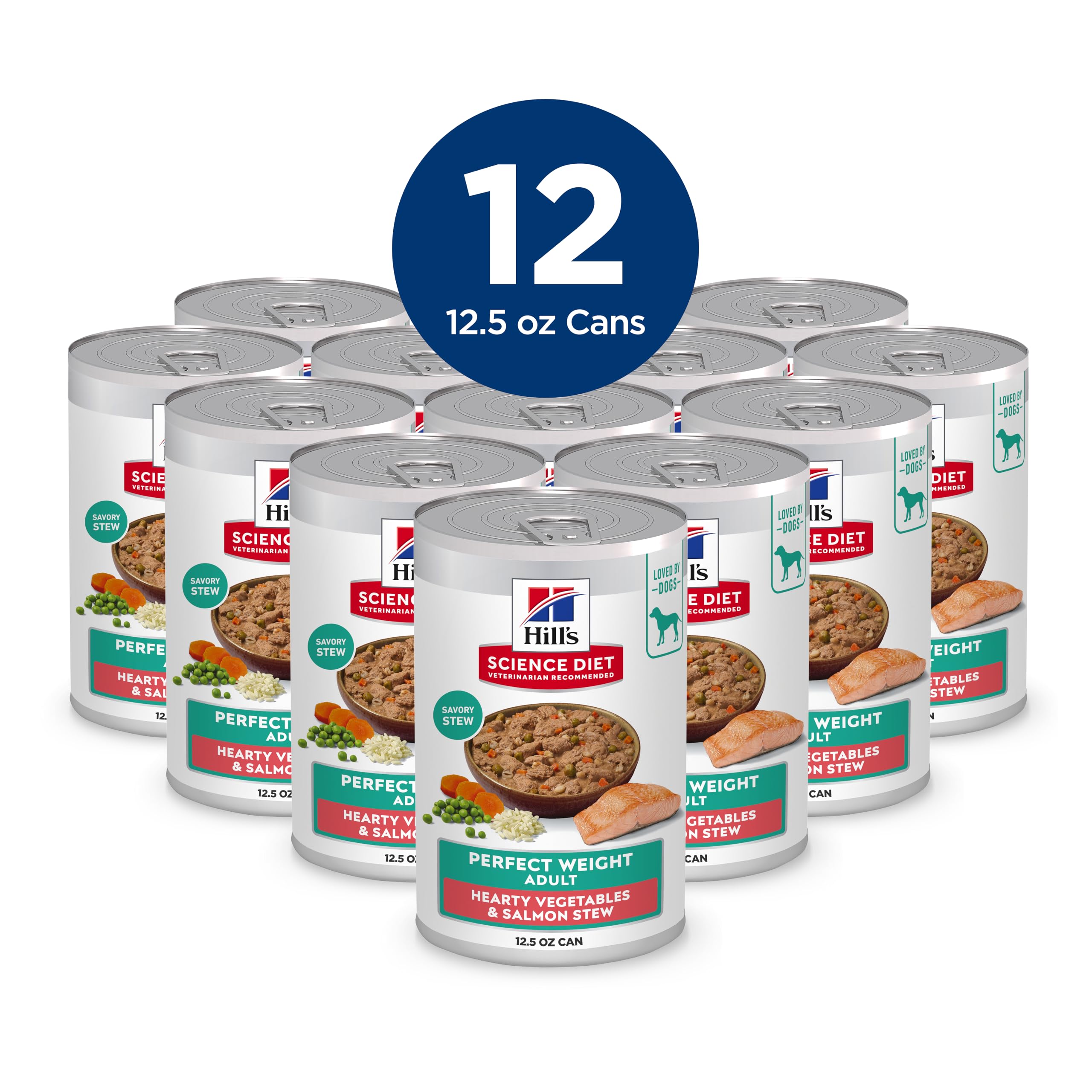 Conserve pour chien Hill's Science Diet saumon et légumes protéines de qualité.