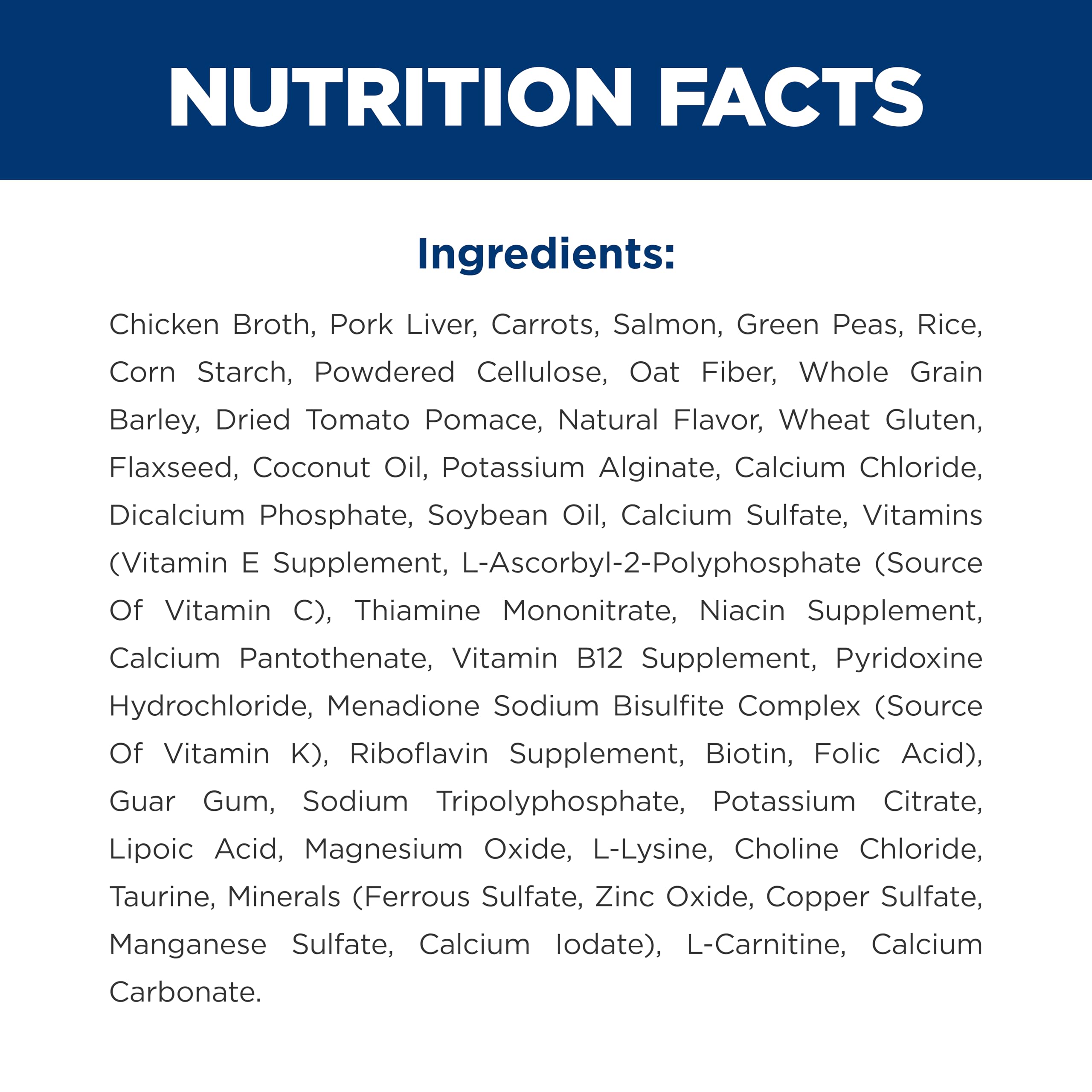 Qualité des ingrédients naturels Hill's Science Diet saumon.