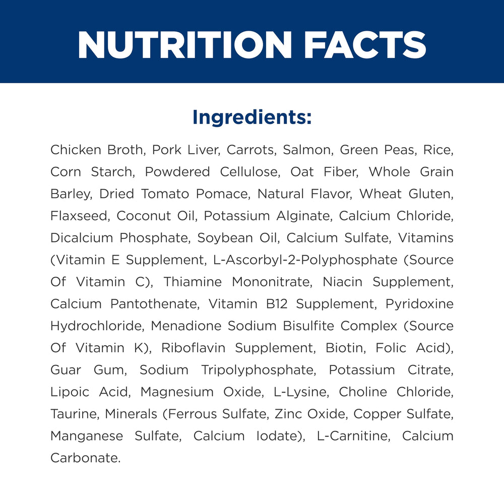 Qualité des ingrédients naturels Hill's Science Diet saumon.
