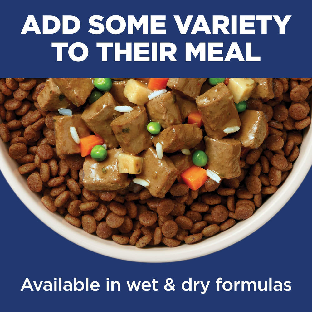 Hill's Science Diet Senior 11+ petit chien, ingrédients naturels – sans colorants artificiels.