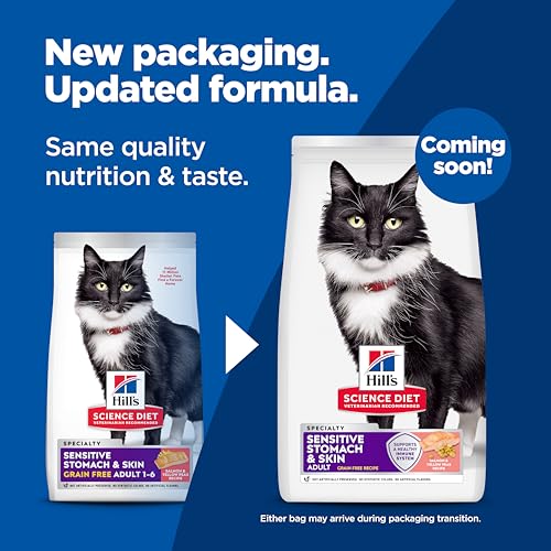 Hill's Science Diet croquettes saumon sans cereales pour chat.
