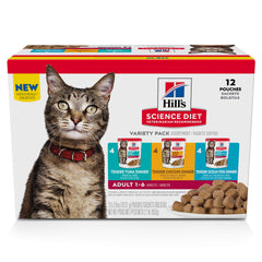 Hill's Science Diet Chat, poche poulet: soutien des muscles maigres.