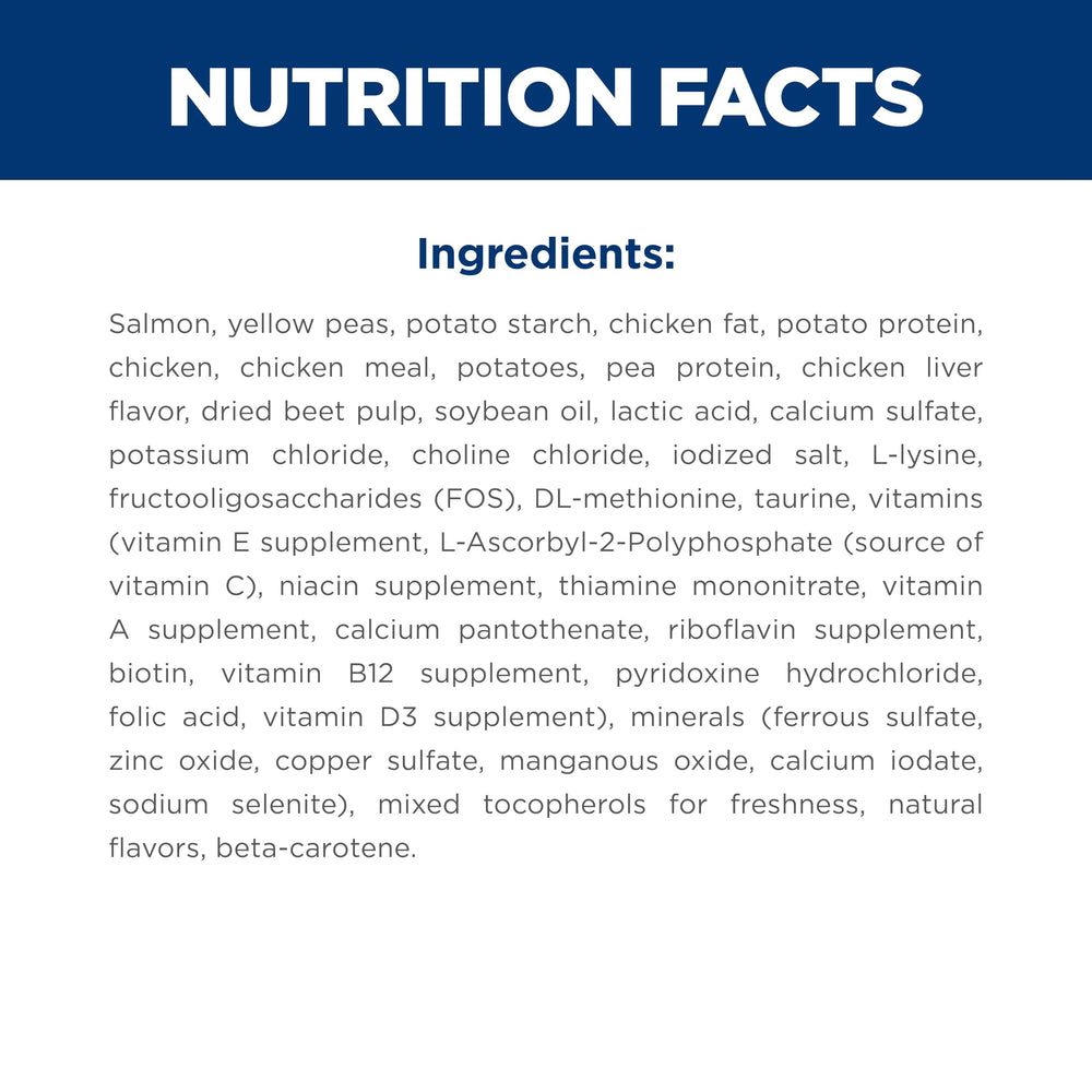 Hill's Science Diet: 29 nutriments essentiels pour chat adulte.