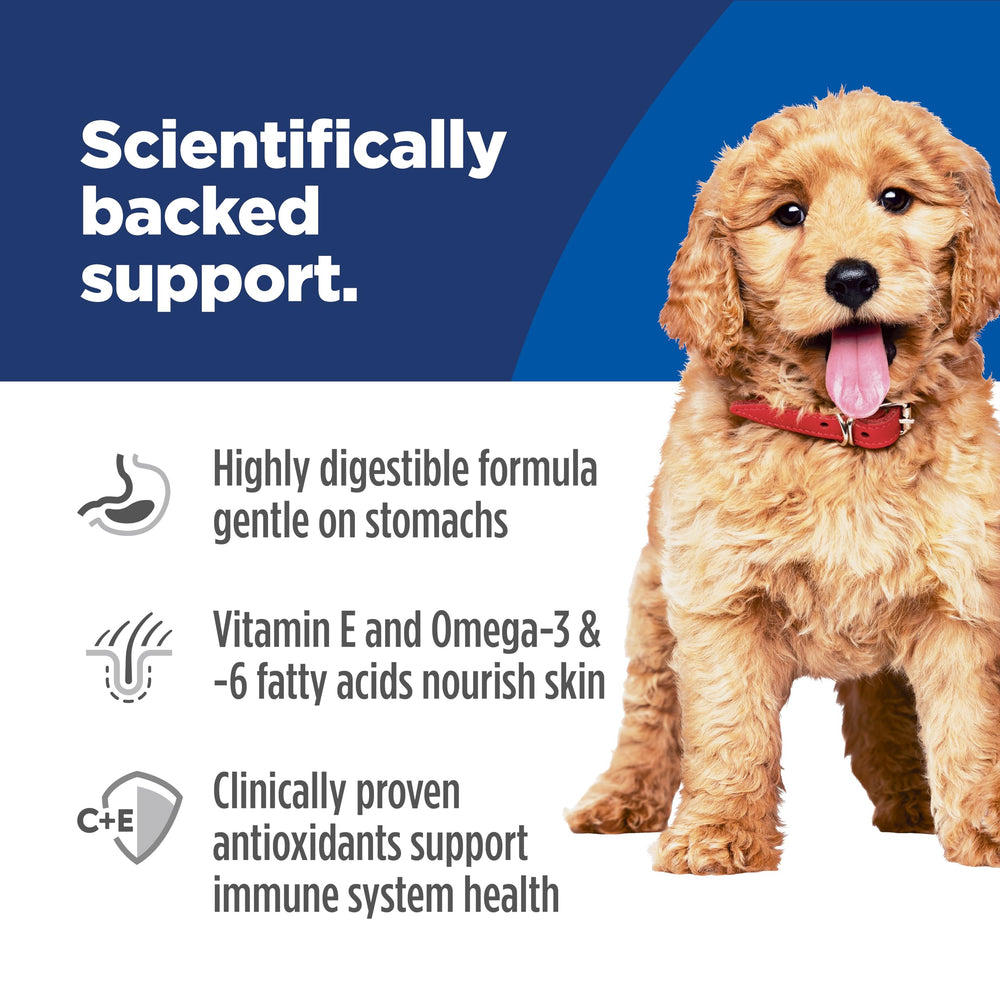 Hill's Science Diet Chiot – antioxydants vitamine C et E pour le soutien immunitaire